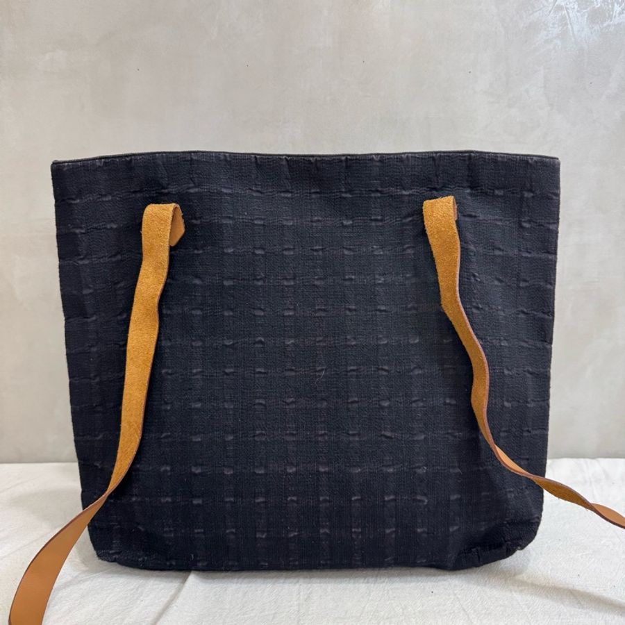 Hermès 斜背雙子星牛仔布包-3