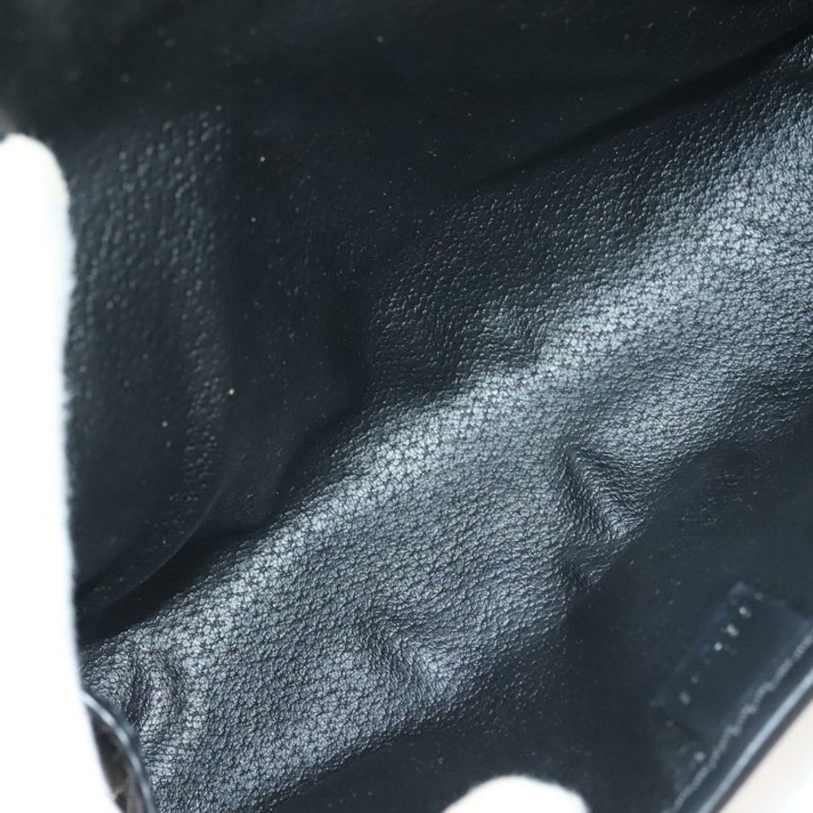 【日本直送】CELINE Macadam帆布手拿包 PVC皮革 黑色 金色 Auth mr1397-13