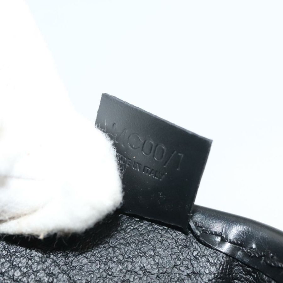 【日本直送】CELINE Macadam帆布手拿包 PVC皮革 黑色 金色 Auth mr1397-16