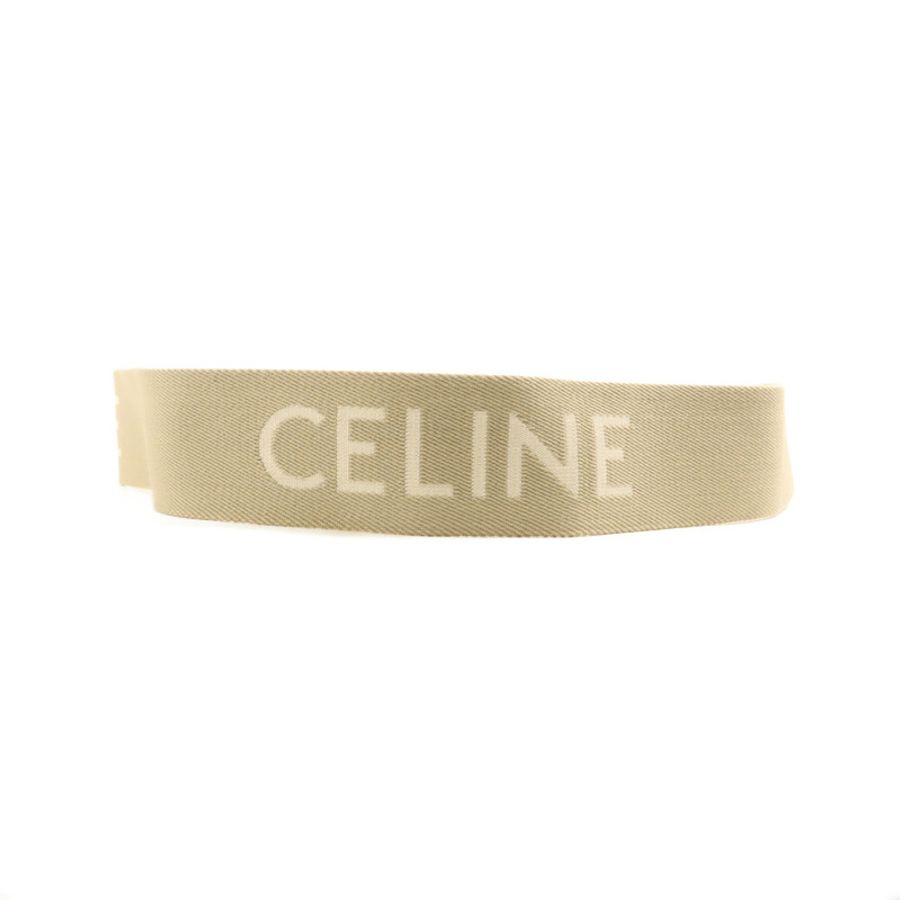 CELINE 【激減優惠】帆布Strap金扣肩背帶-4