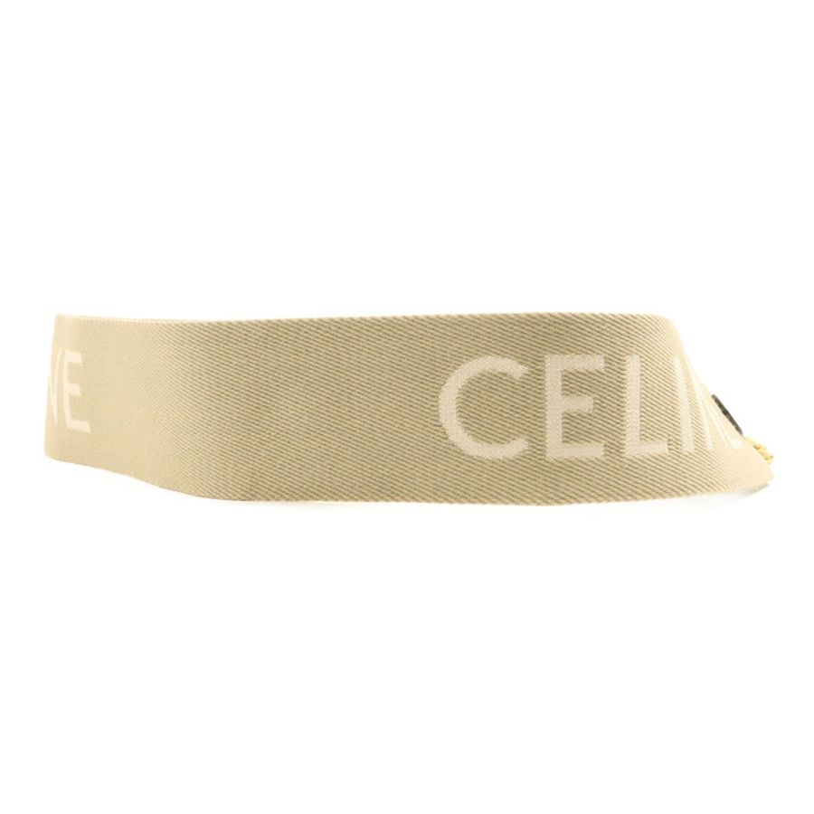 CELINE 【激減優惠】帆布Strap金扣肩背帶-5