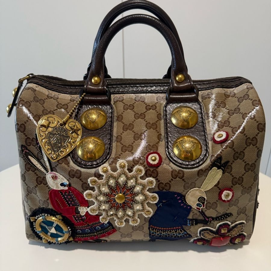Gucci刺繡包-1