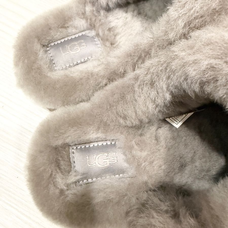 UGG Disquette Alpine-穆勒鞋 顏色 雷雲灰 尺寸 US7-1
