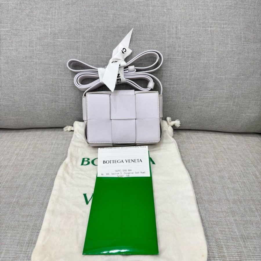 BOTTEGAVENETA mini cassette迷你小廢包 肩背包 斜背包-0