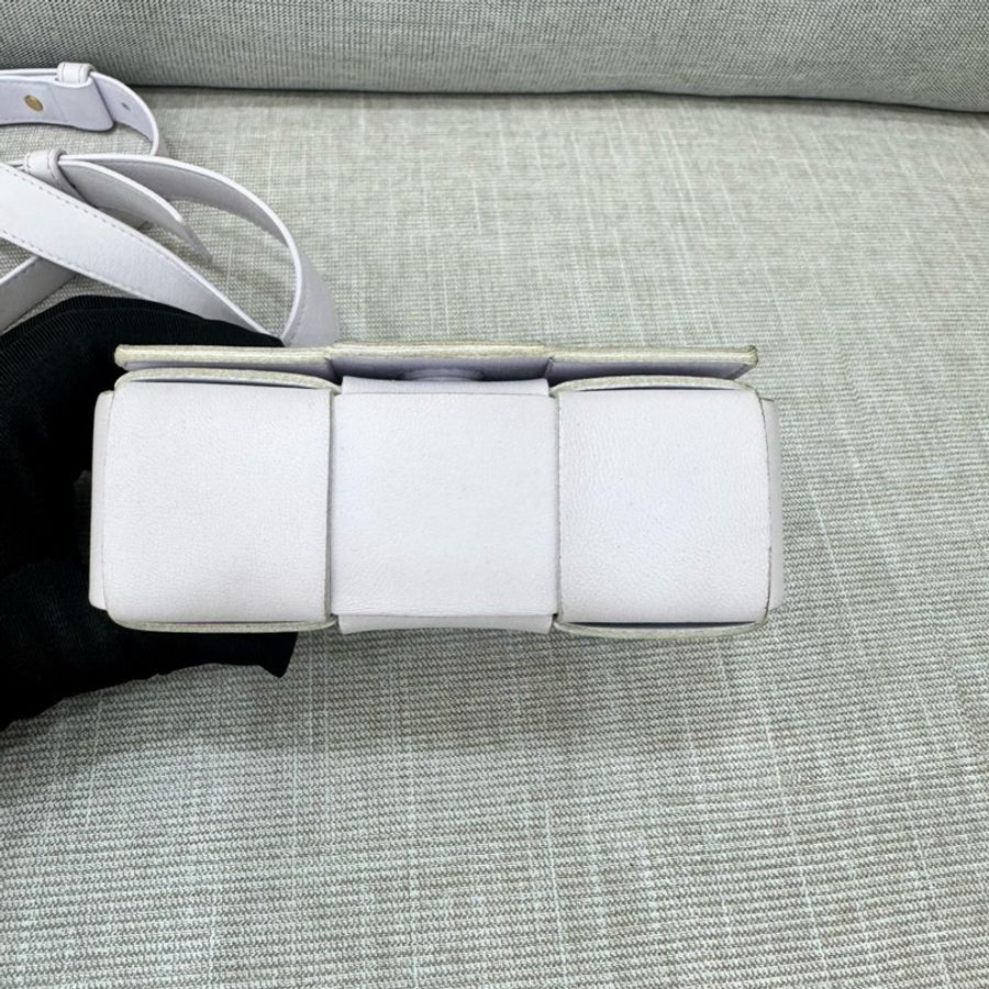 BOTTEGAVENETA mini cassette迷你小廢包 肩背包 斜背包-14