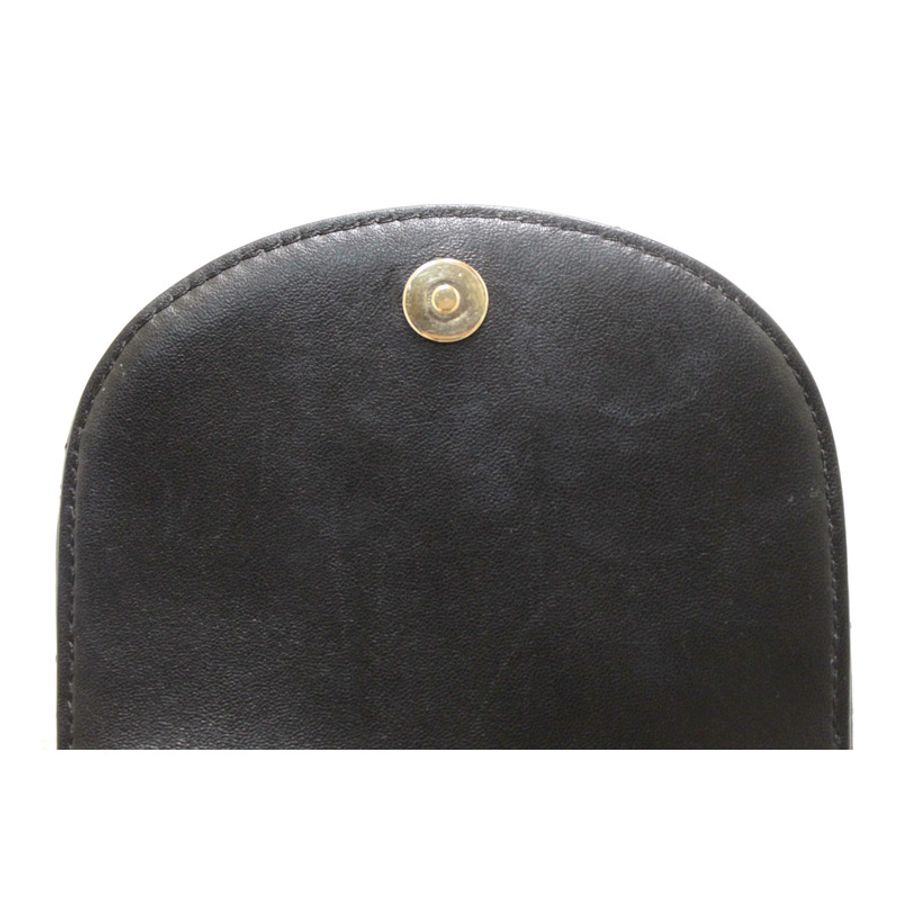 Chanel Black Quilted Calfskin Leather Double Side Pack Flap Bag-19