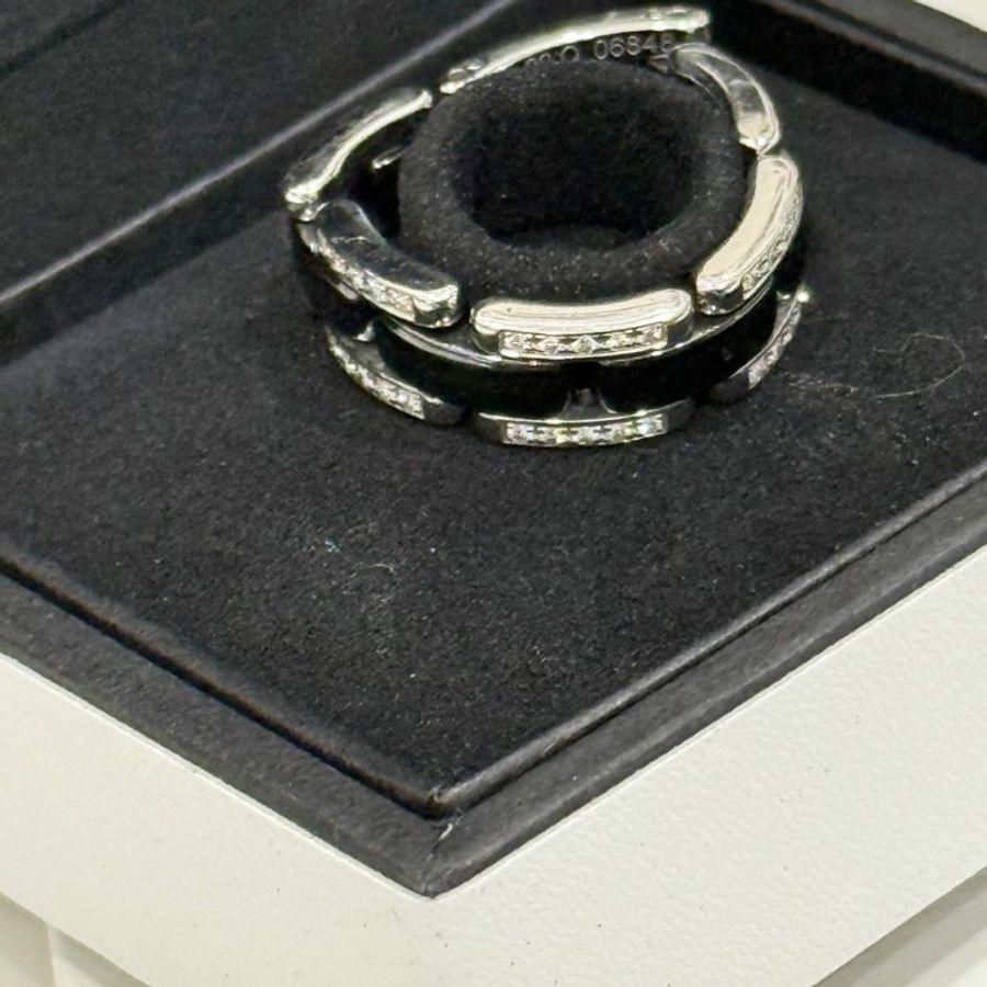 CHANEL Ultra 經典J12 陶瓷系列滿鑽戒指-1