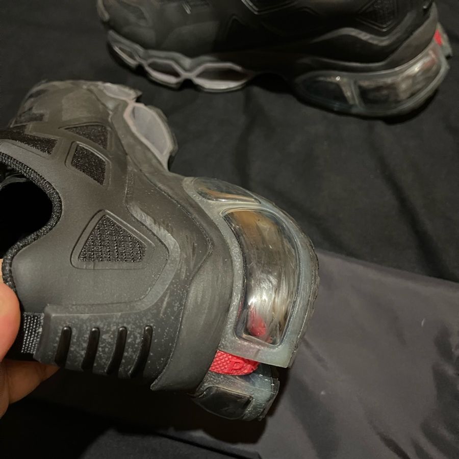 Prada黑Collision Cross 運動鞋 球鞋#40-28