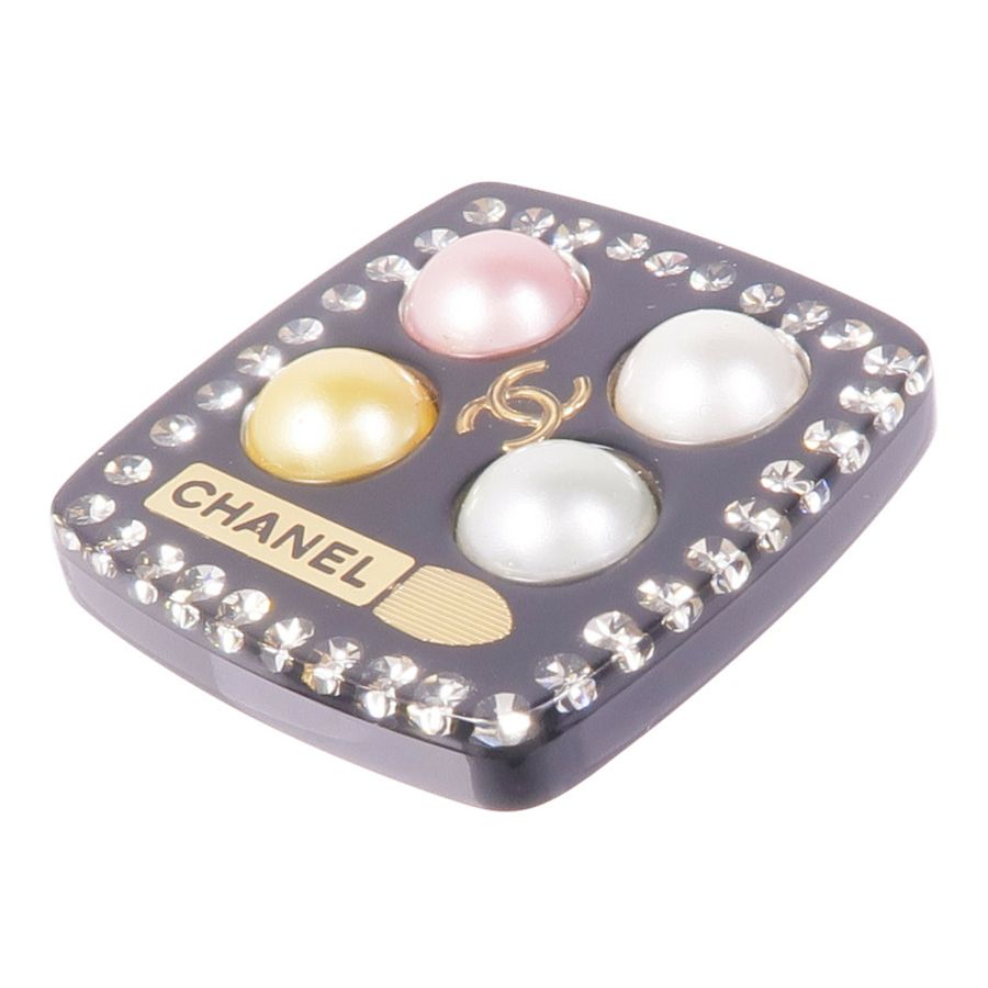 CHANEL PVC/金屬Brooch胸針-4