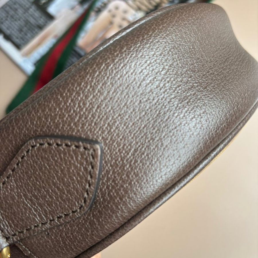 ::GUCCI:: adidas x GUCCI GG緹花肩背包 圓餅斜背包-13