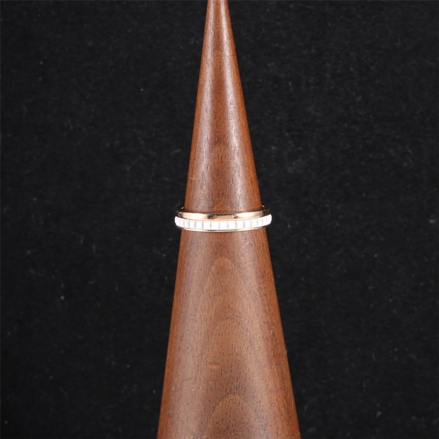 Boucheron(寶詩龍）Quatre 戒指 2圈 窄版 White 18K玫瑰金 50-0