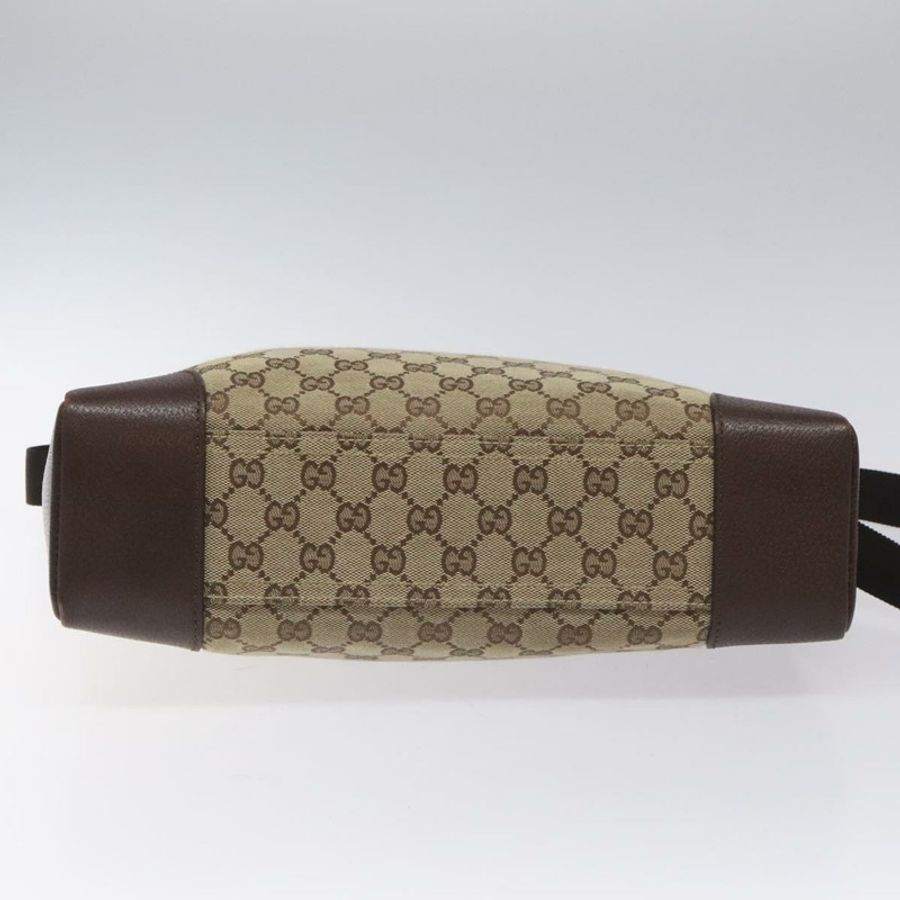 【日本直送】GUCCI GG帆布肩背包 米色 銀色 110054 正品 ep7544-8
