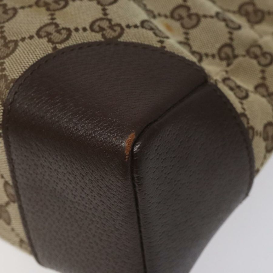 【日本直送】GUCCI GG帆布肩背包 米色 銀色 110054 正品 ep7544-9