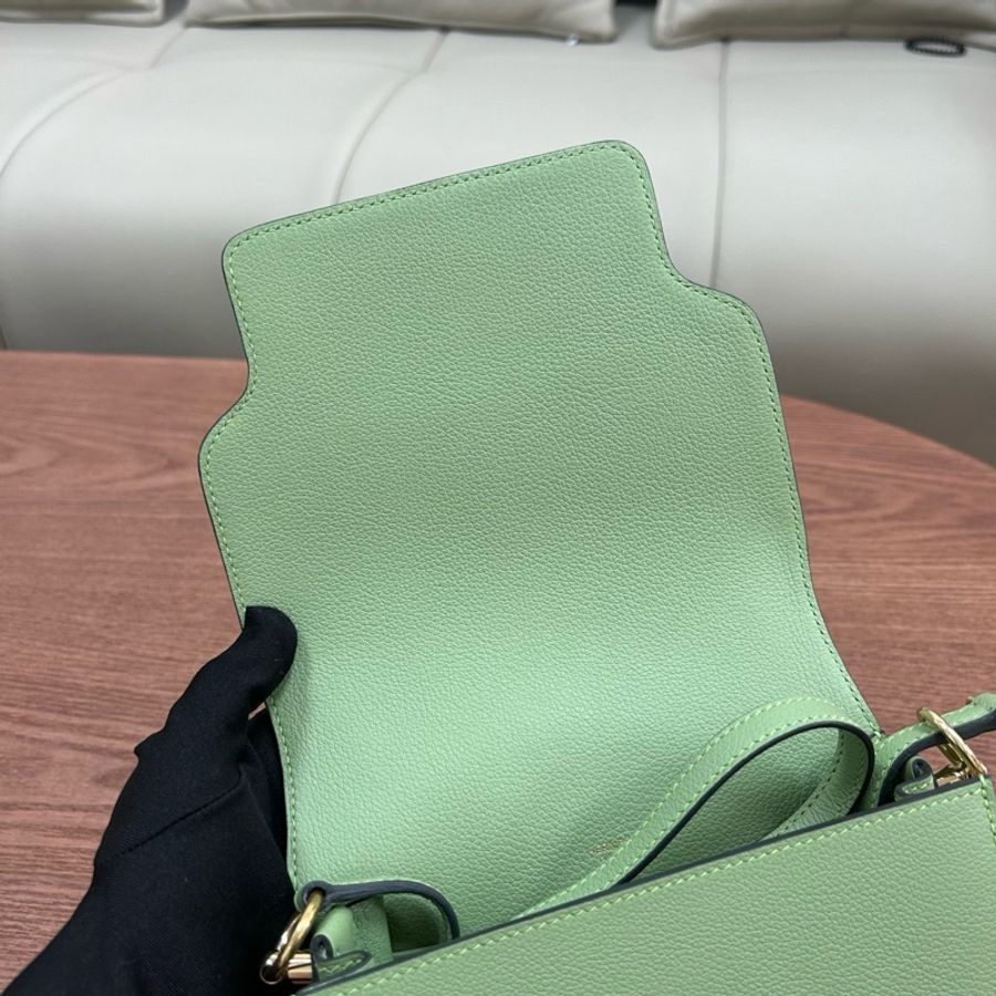 Hermes🌈Mini Roulis 19💚牛油果綠金扣💚99新🌟全套有單💚豬鼻子🌟-3