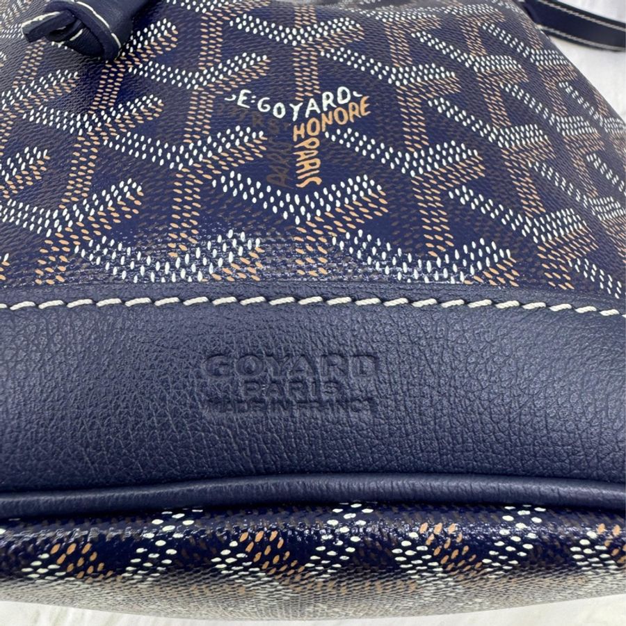 GOYARD sac bellechasse biaude blue marine pm-3