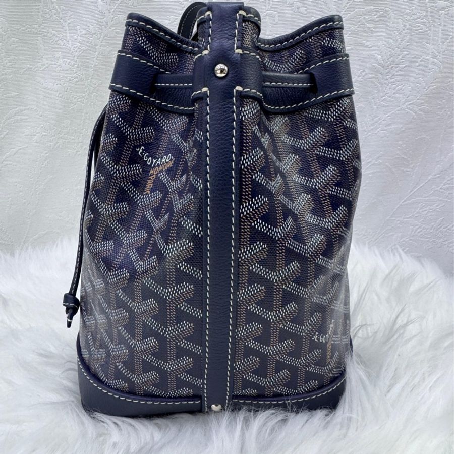 GOYARD sac bellechasse biaude blue marine pm-5