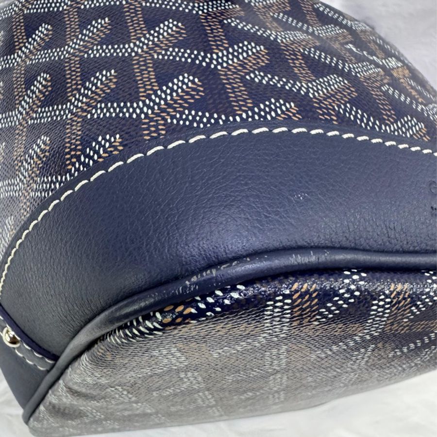 GOYARD sac bellechasse biaude blue marine pm-7