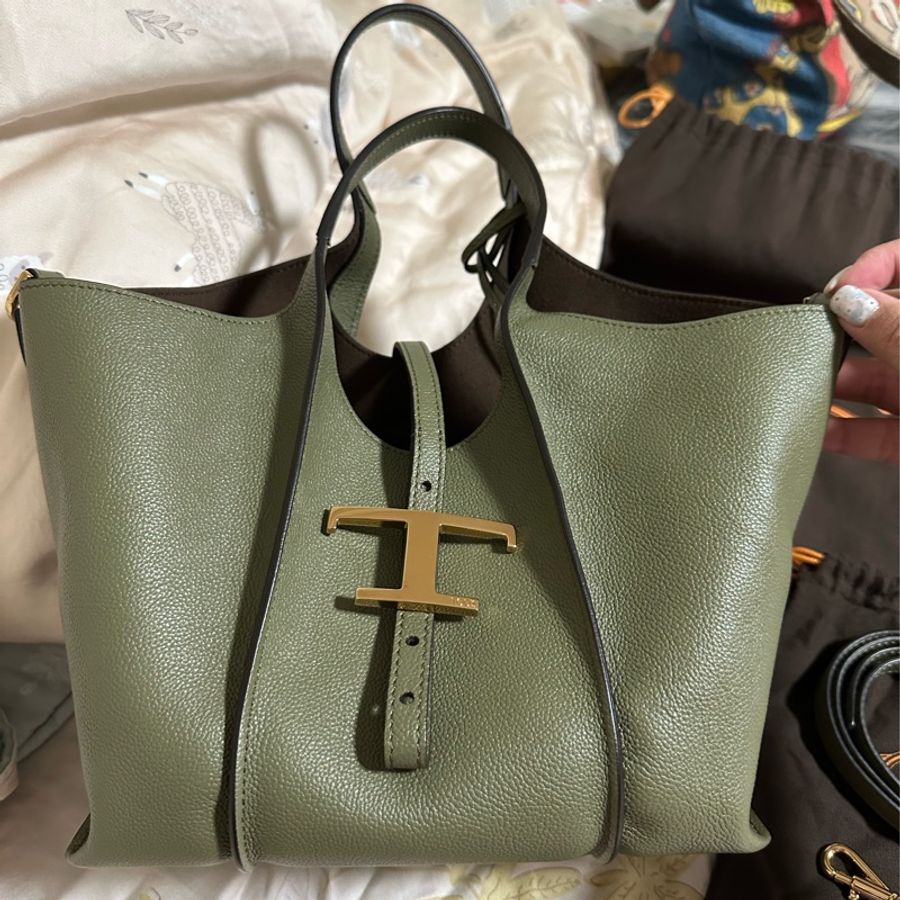 (保留中請勿下單)Tod's T Timeless mini 托特包-0