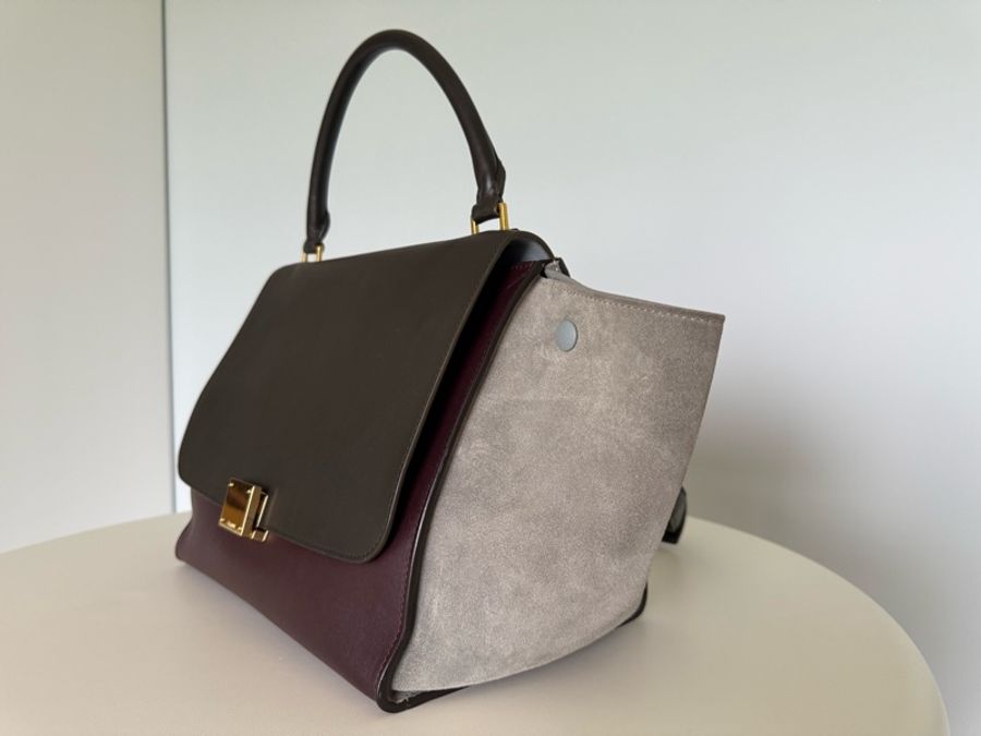 Celine TRAPEZE三色鞦韆包-8
