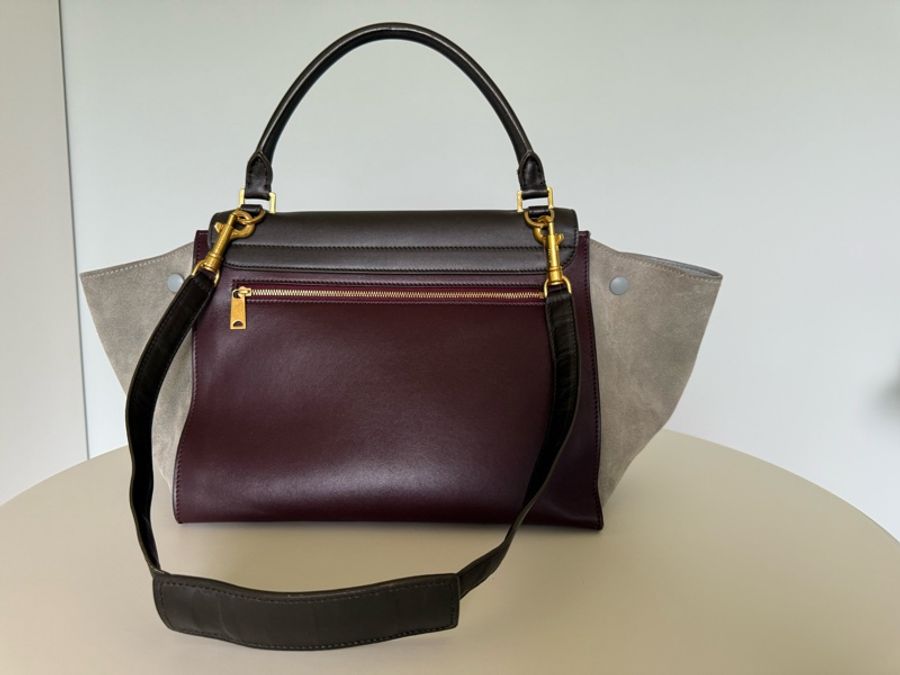 Celine TRAPEZE三色鞦韆包-11