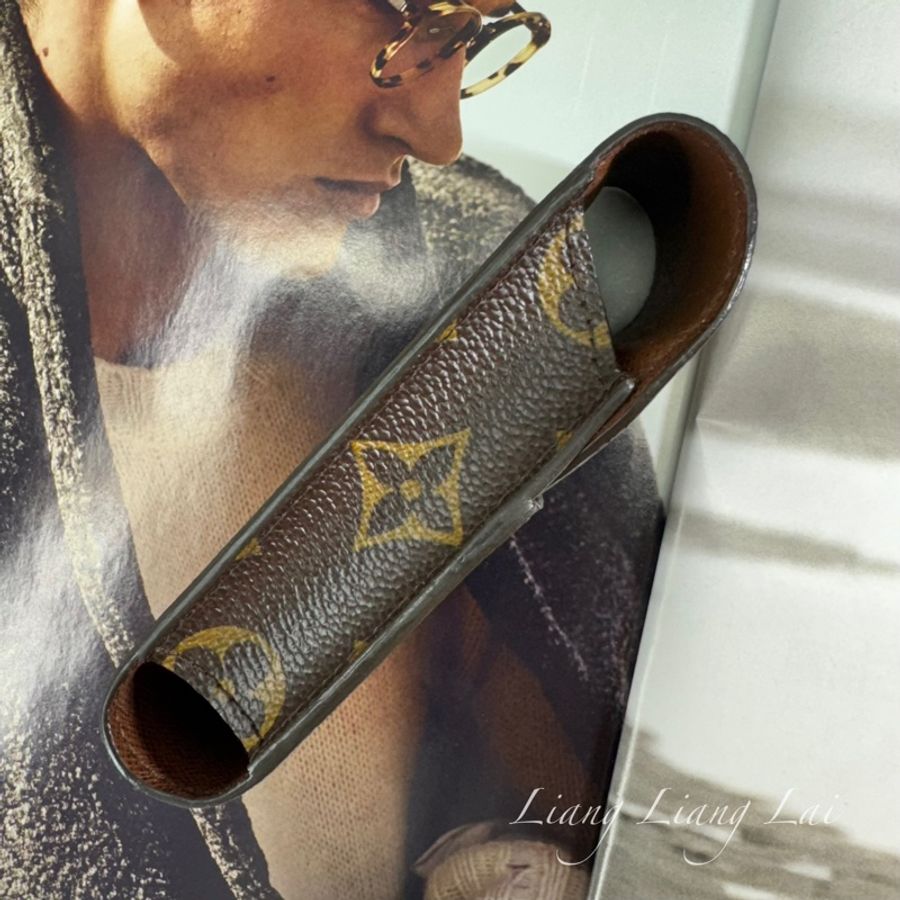 LOUIS VUITTON LV Monogram經典老花香煙盒/電子煙盒/口紅包-16