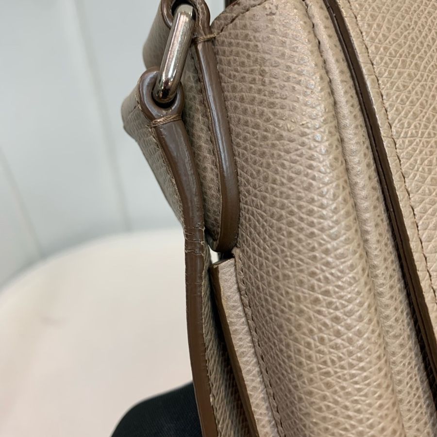 Celine 大象灰經典馬鞍 斜背包 XB570-29