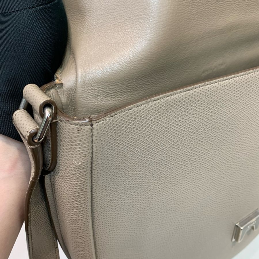 Celine 大象灰經典馬鞍 斜背包 XB570-55