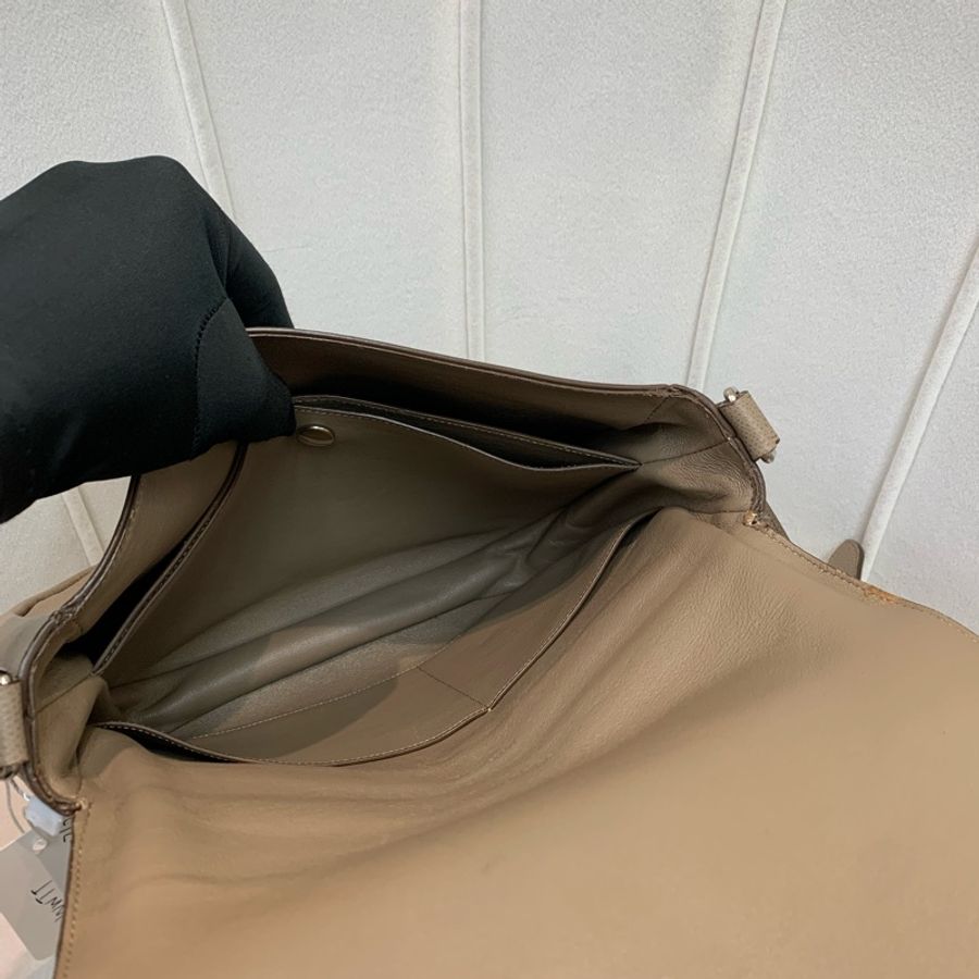 Celine 大象灰經典馬鞍 斜背包 XB570-61