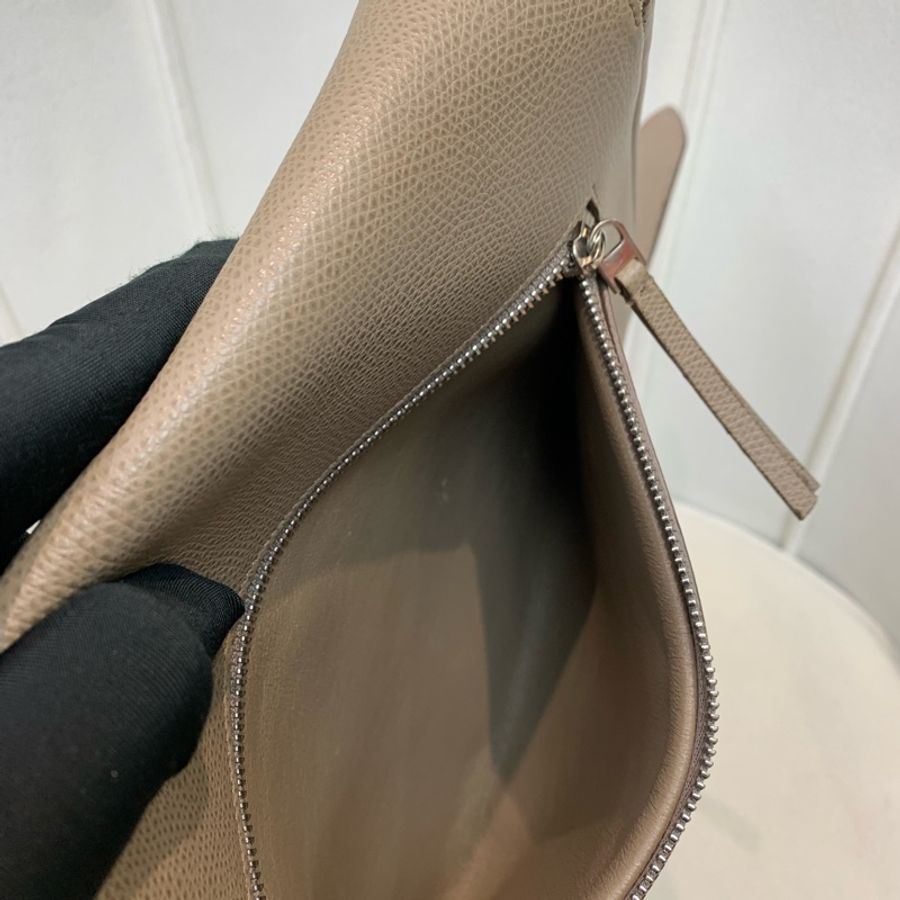 Celine 大象灰經典馬鞍 斜背包 XB570-69