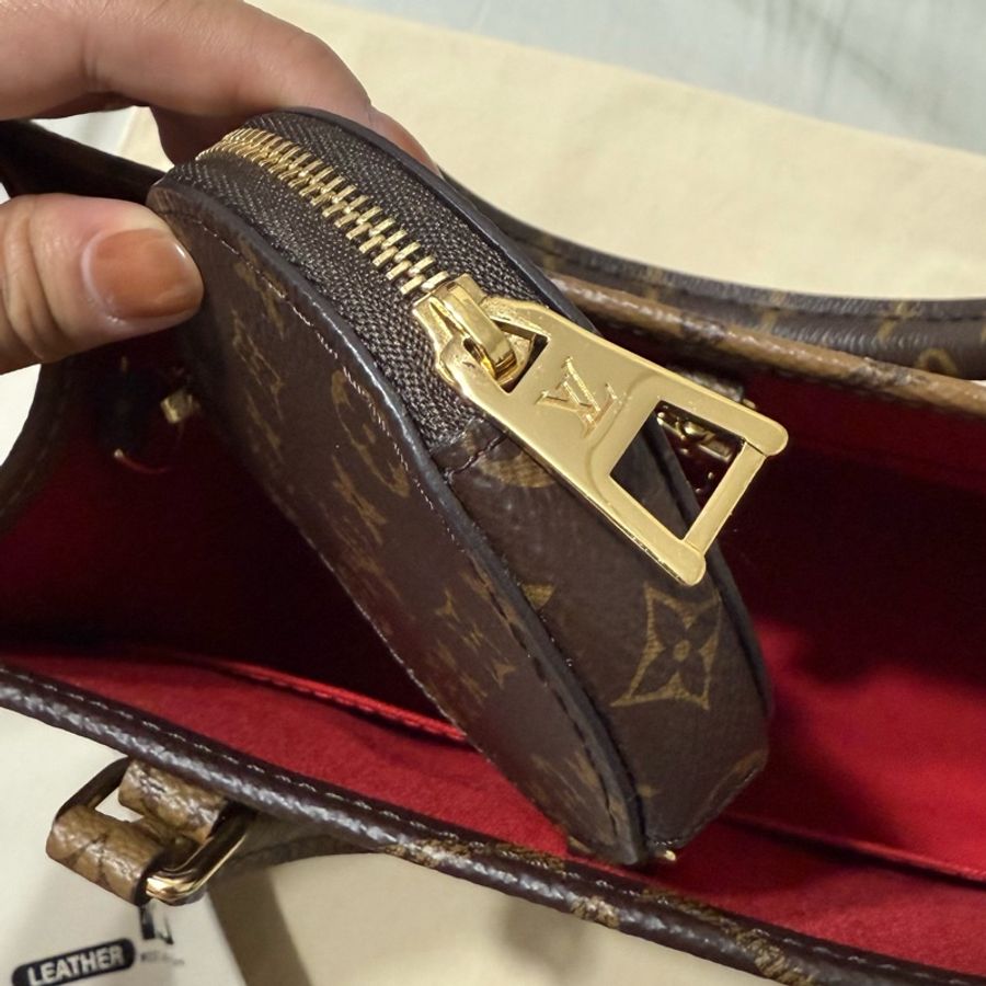 M46373 Louis Vuitton OnTheGo PM 拼色 手提 斜背 托特包-18