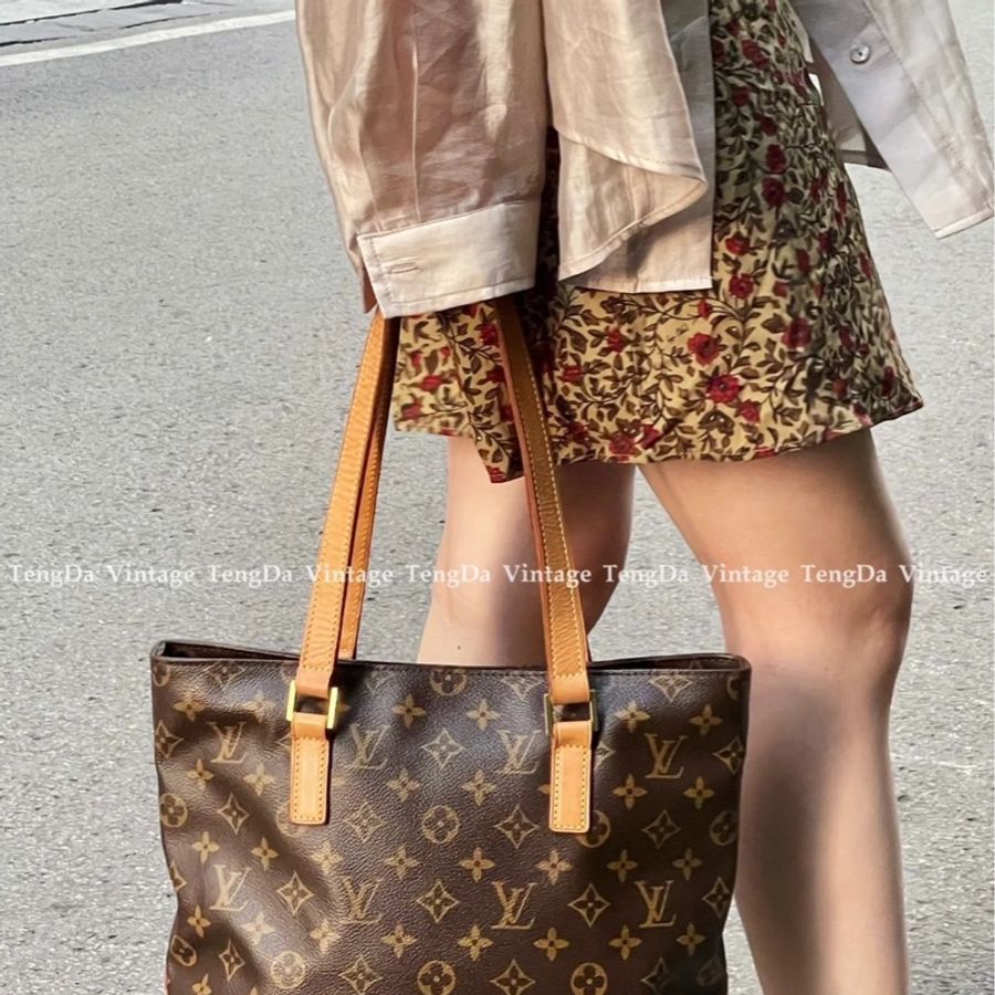 LV 老花鋼琴包 托特-3