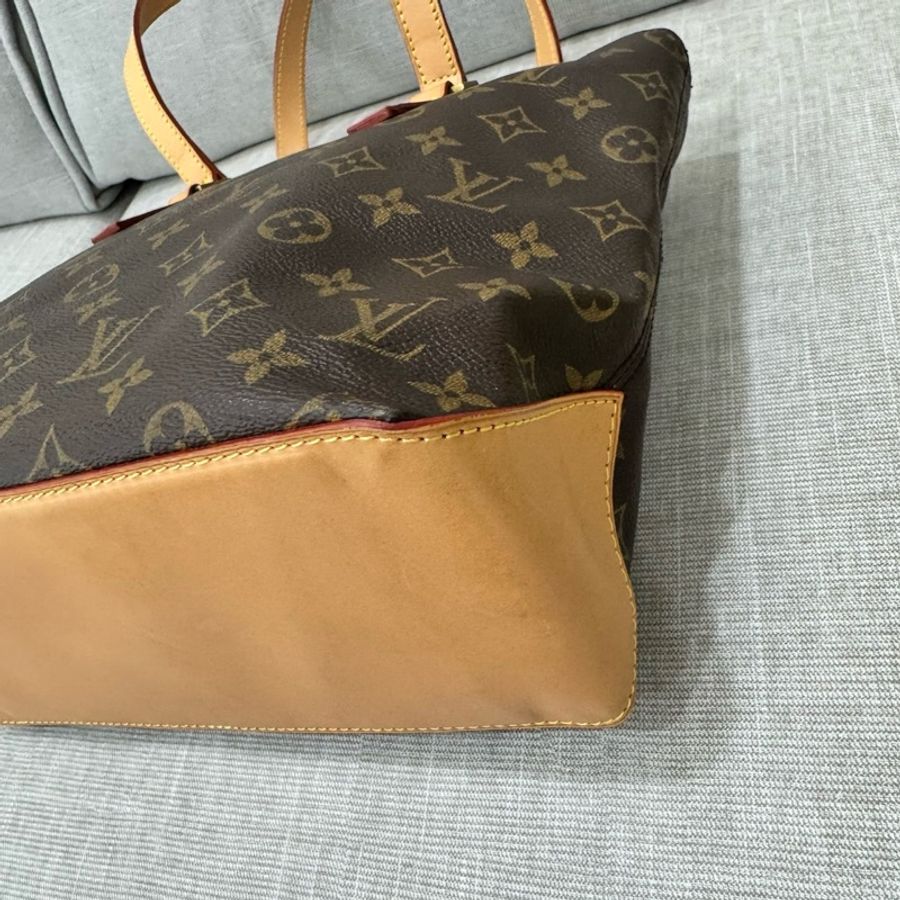 LV 老花鋼琴包 托特-9