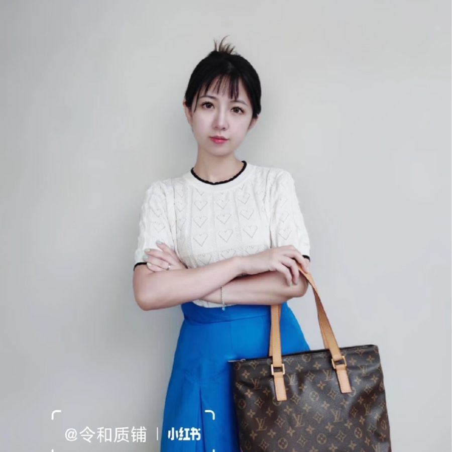 LV 老花鋼琴包 托特-20