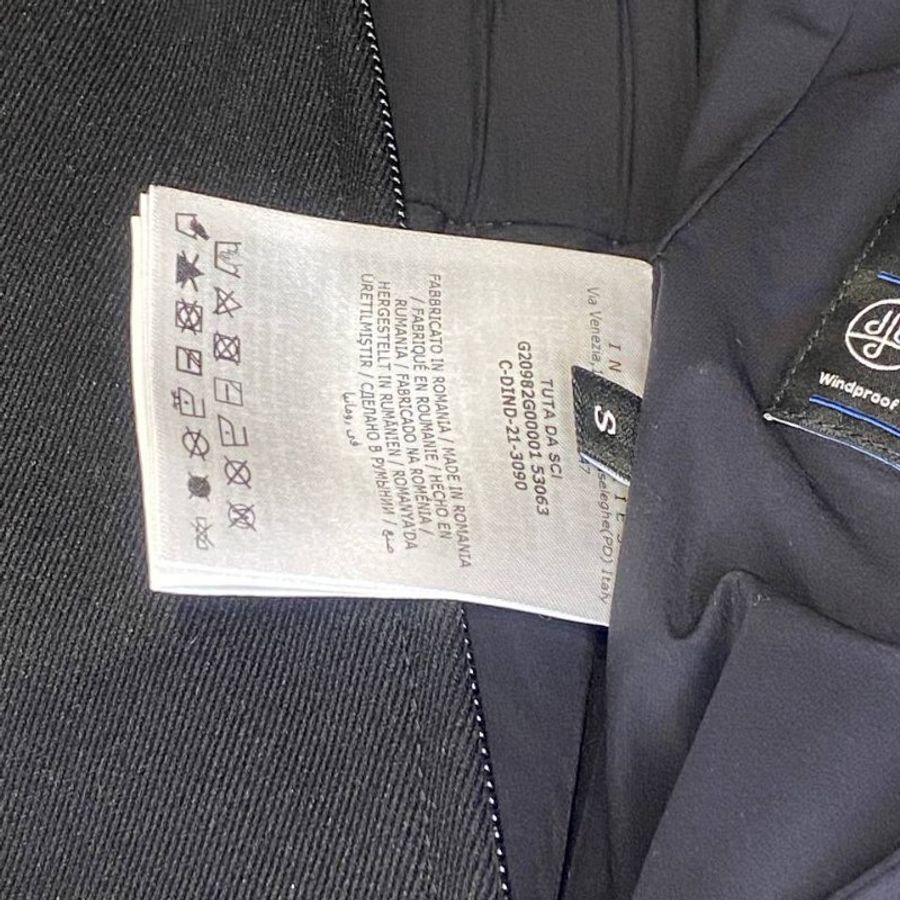 Moncler  Grenoble Tuta Bibs Women's Black Flared Ski Pants 黑色滑雪吊帶褲 S號-12
