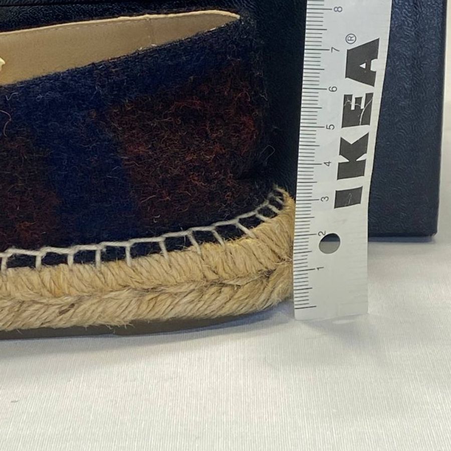 Chanel Cloth espadrilles 鉛筆鞋 38號-11
