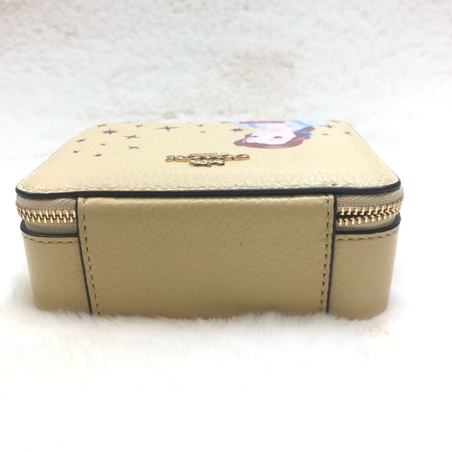 Coach 迪士尼聯成版 小雞黃 化妝盒 XA881-3