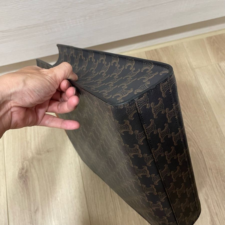 Celine cabas tote 老花 琴譜包 中號-4