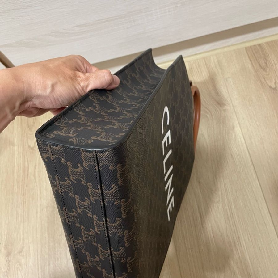Celine cabas tote 老花 琴譜包 中號-5