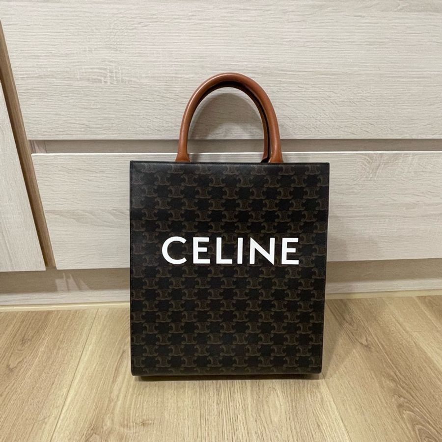 Celine cabas tote 老花 琴譜包 中號-7