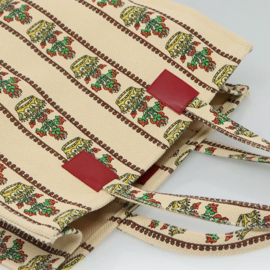 【日本直送】GUCCI Gucci Garden Boutique 手提包帆布米色正品 bs27564-5