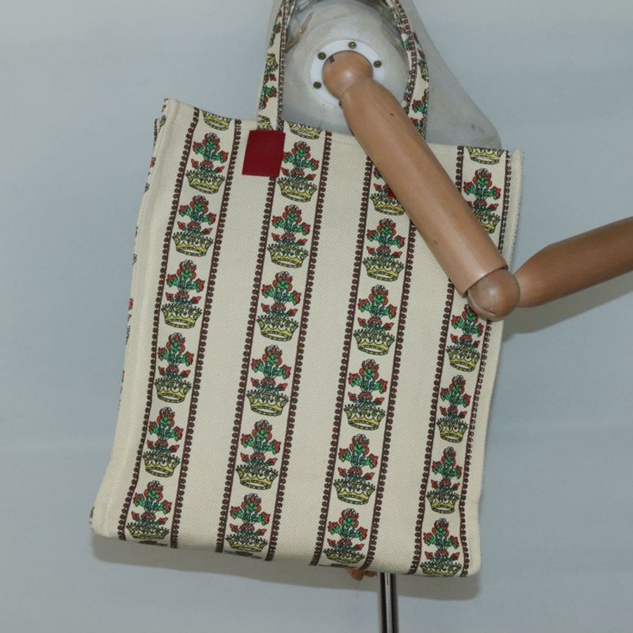 【日本直送】GUCCI Gucci Garden Boutique 手提包帆布米色正品 bs27564-17