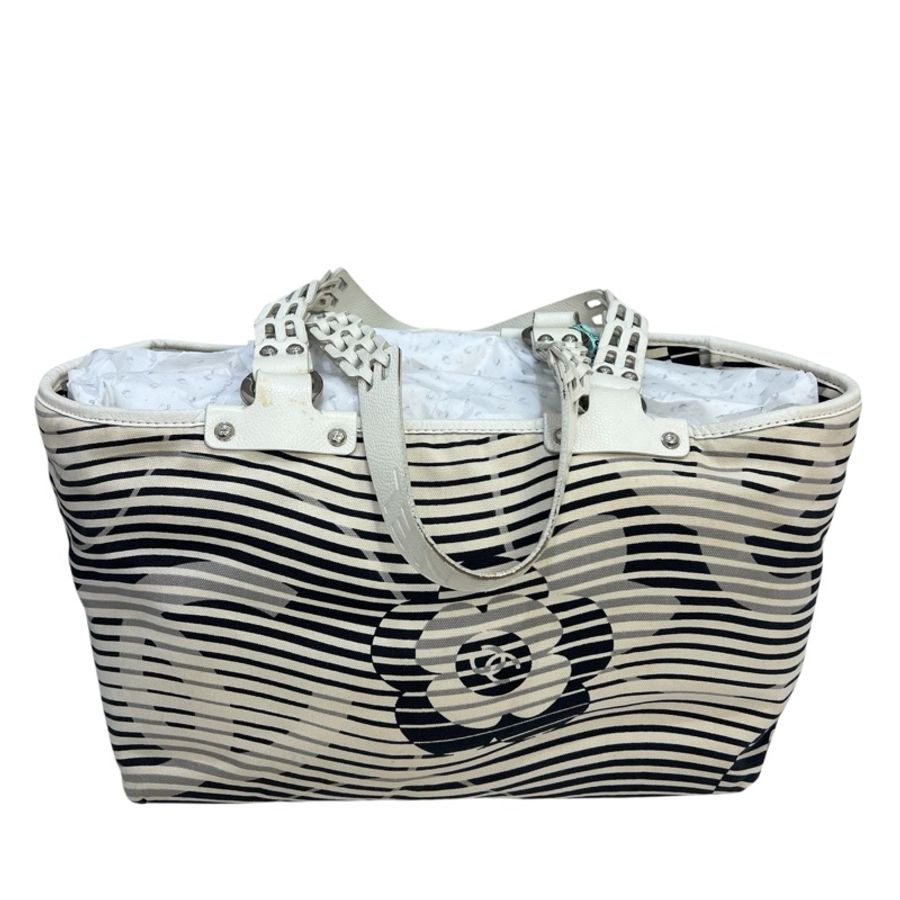 【赫蒂國際精品】 Chanel 香奈兒 山茶花托特包 vintage-0