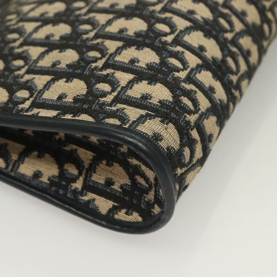 【日本直送】Christian Dior Trotter帆布肩背包 海軍藍 金色 正品 ep9528-8
