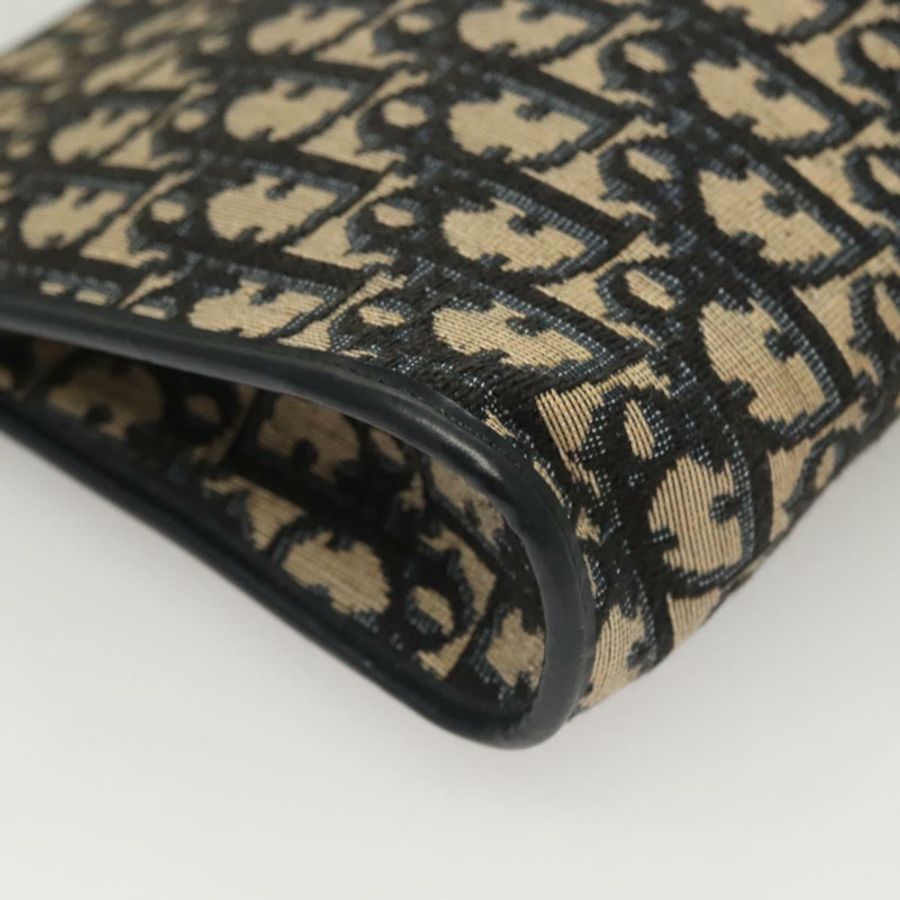 【日本直送】Christian Dior Trotter帆布肩背包 海軍藍 金色 正品 ep9528-14