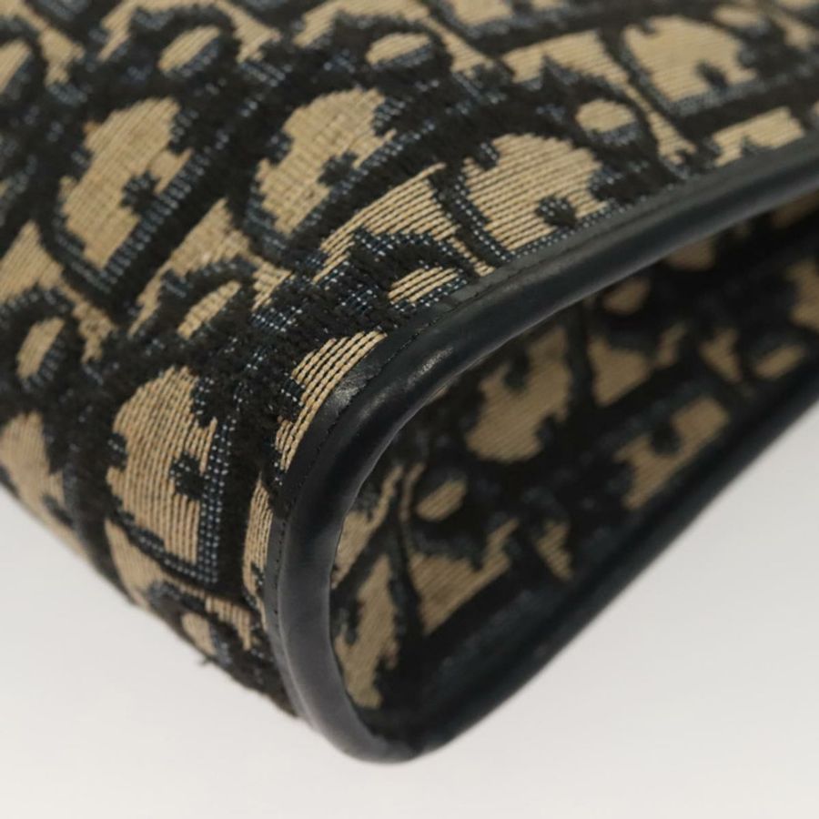 【日本直送】Christian Dior Trotter帆布肩背包 海軍藍 金色 正品 ep9528-15