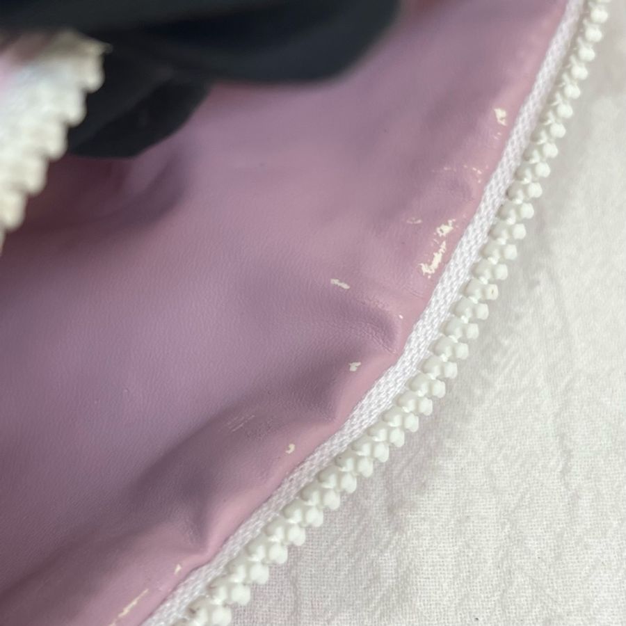 Chanel 粉色毛絨 化妝包-10