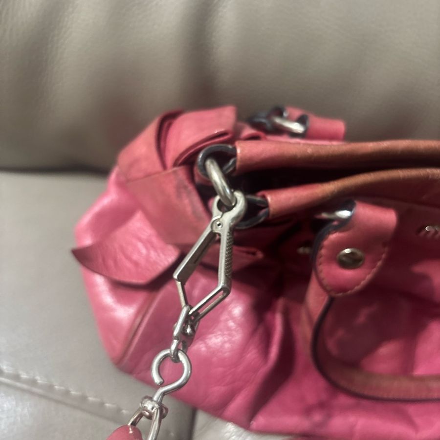 Miu Miu 中古蝴蝶結包 有保卡-4