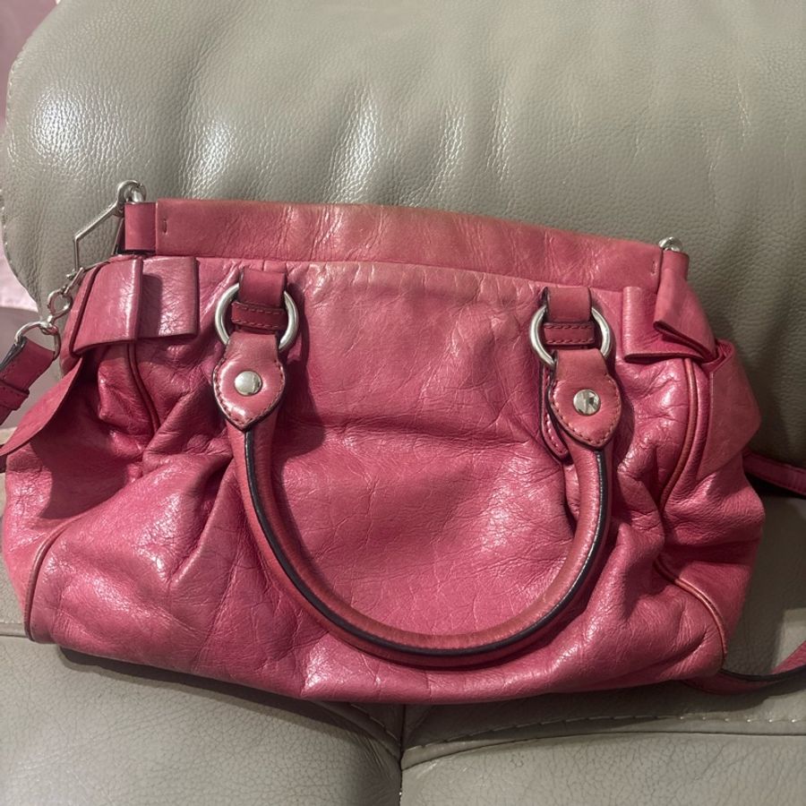 Miu Miu 中古蝴蝶結包 有保卡-6