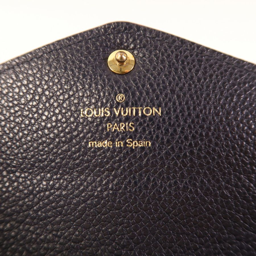 LOUIS VUITTON 【激減優惠】Monogram Empreinte Sarah Long Wallet金扣長錢包-5