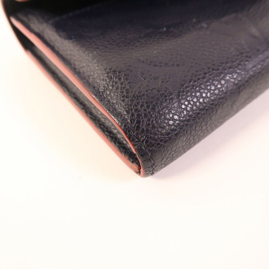 LOUIS VUITTON 【激減優惠】Monogram Empreinte Sarah Long Wallet金扣長錢包-10